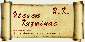 Utešen Kuzminac vizit kartica